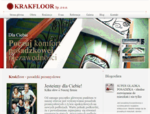 Tablet Screenshot of krakfloor.pl